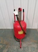 (1) Pressurized Sandblaster, Model 34202. Located in Mt. Pleasant, IA.