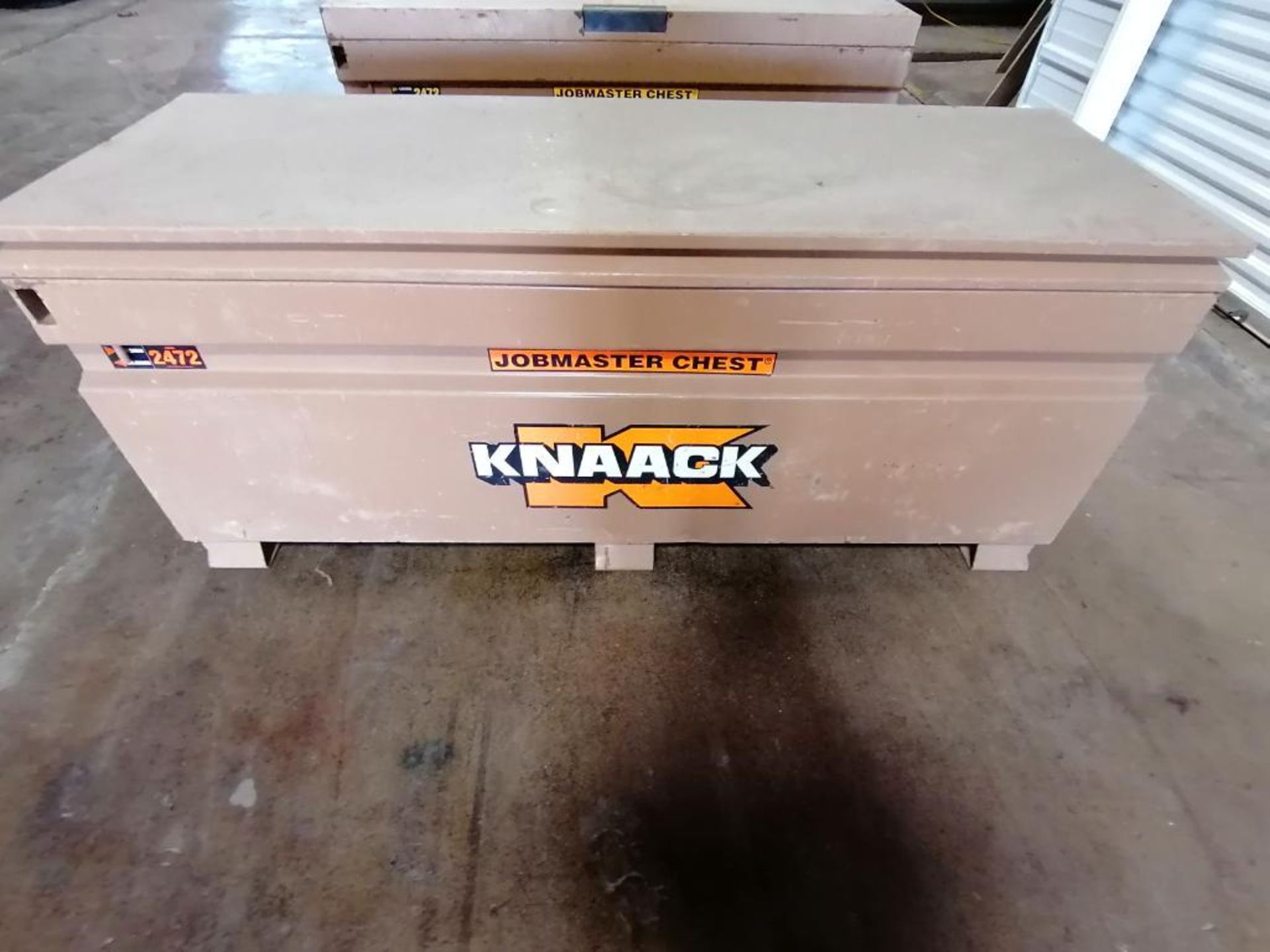 KNAACK Job Box Model 2472. Located in Mt. Pleasant, IA.