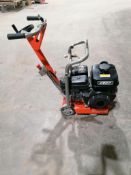 (1) 2017 Husqvarna FS309 Walk-Behind Concrete Saw, Serial #2100033 with Subaru EX27 Engine.