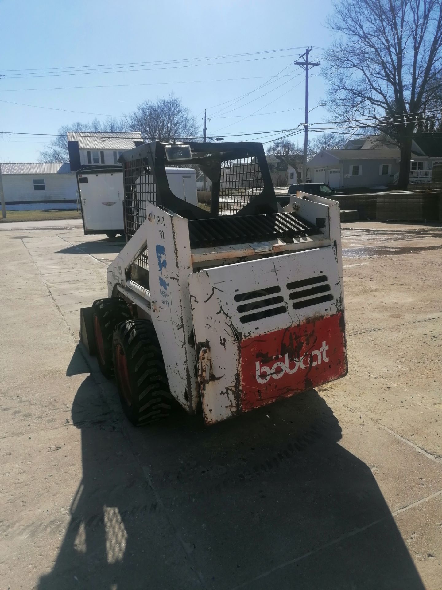 Bobcat Clark 731 Skid Steer, Serial # 5006-M-11959, 3309 Hours. Located in Mt. Pleasant, IA. - Image 6 of 26