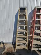 (2) Louisville 8' Step Ladders. Located in Mt. Pleasant, IA.