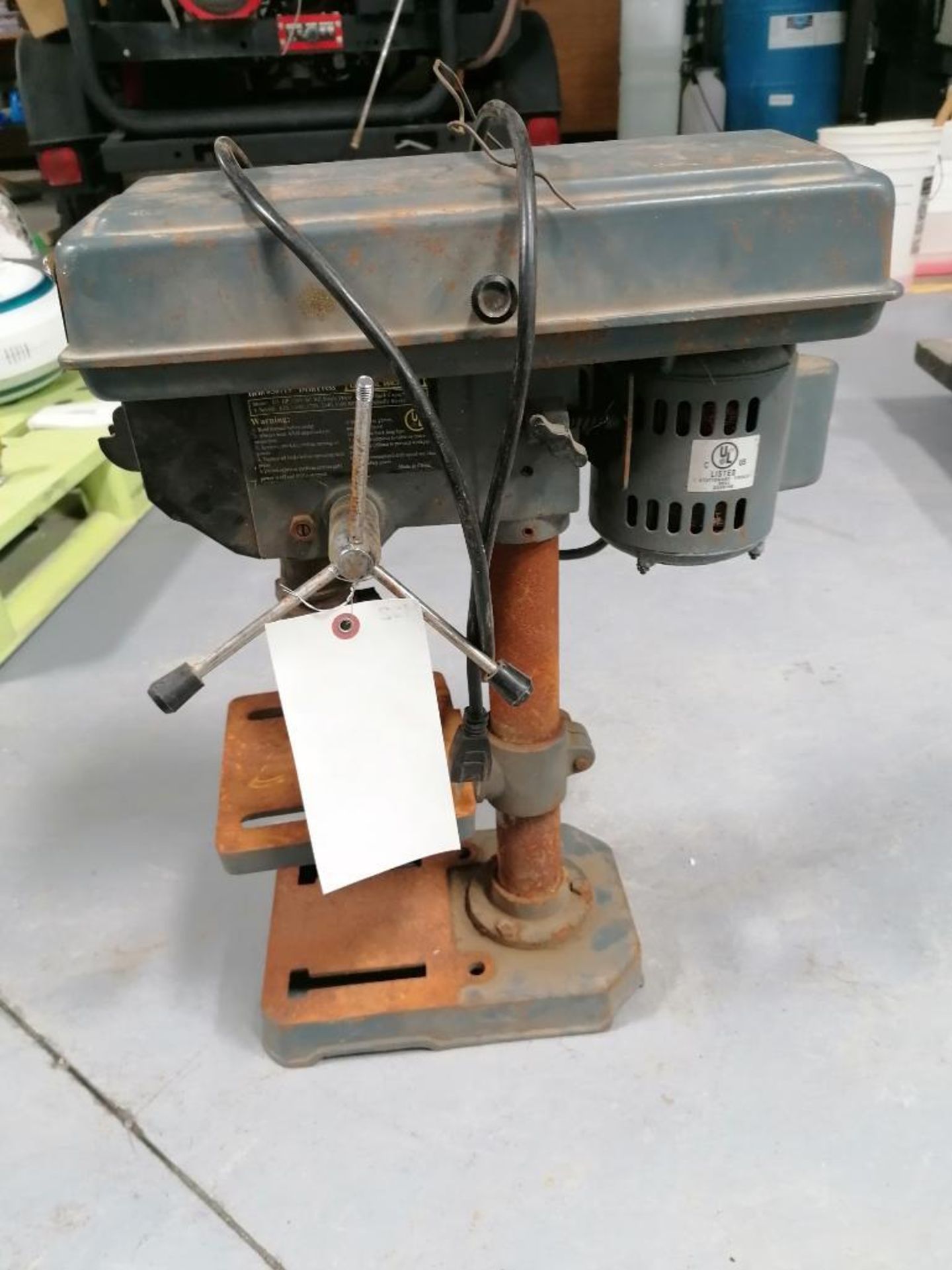 (1) Central Machinery 38119 Drill Press. Located in Mt. Pleasant, IA. - Image 3 of 4