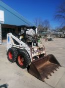 Bobcat Clark 731 Skid Steer, Serial # 5006-M-11959, 3309 Hours. Located in Mt. Pleasant, IA.