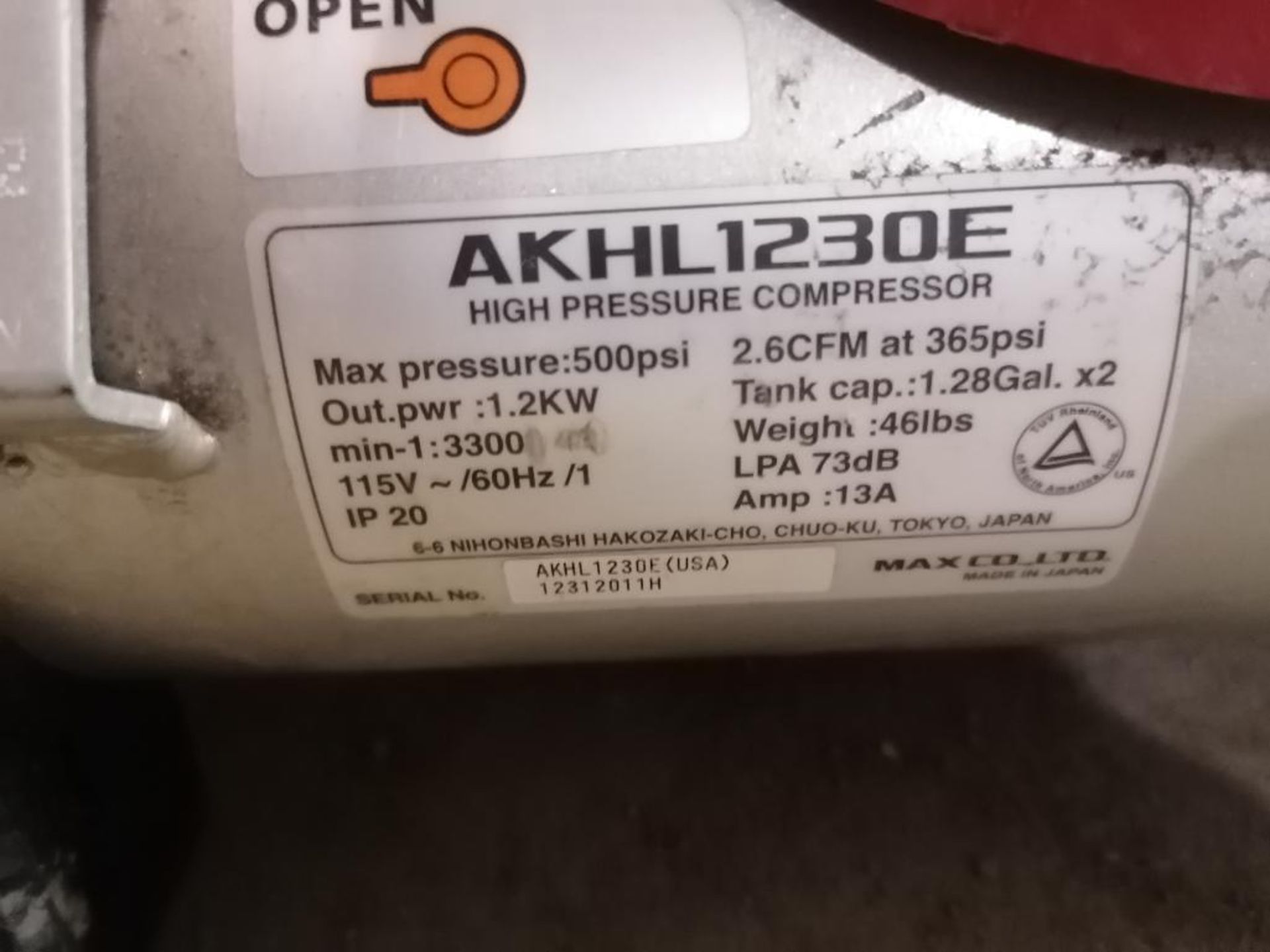 (1) AKHL1260E PowerLite High Pressure Compressor. Located in Lincoln, NE. - Image 10 of 15