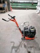 (1) 2017 Husqvarna FS309 Walk-Behind Concrete Saw, Serial #4500023 with Subaru EX27 Engine.