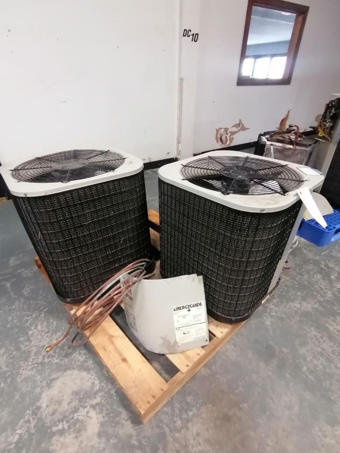 (2)Outdoor Split System A/C, Model JS6QD-030KA, 208/230 Volts. Located in Mt. Pleasant, IA.