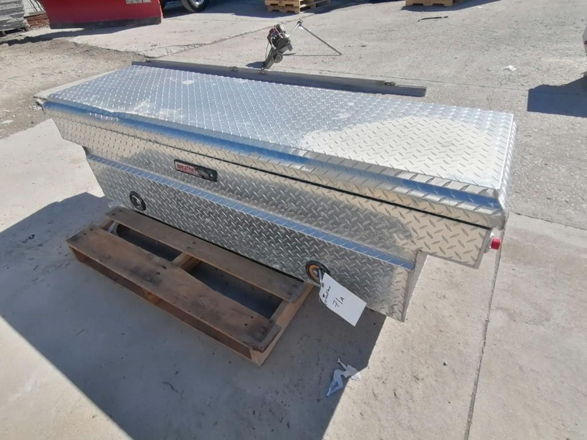 (1) Weatherguard Truck Tool box. Located in Mt. Pleasant, IA.