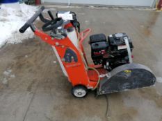 (1) Husqvarna FS400LV Walk Behind Concrete Saw, Serial #2018-1800026. Located in Ottumwa, IA.