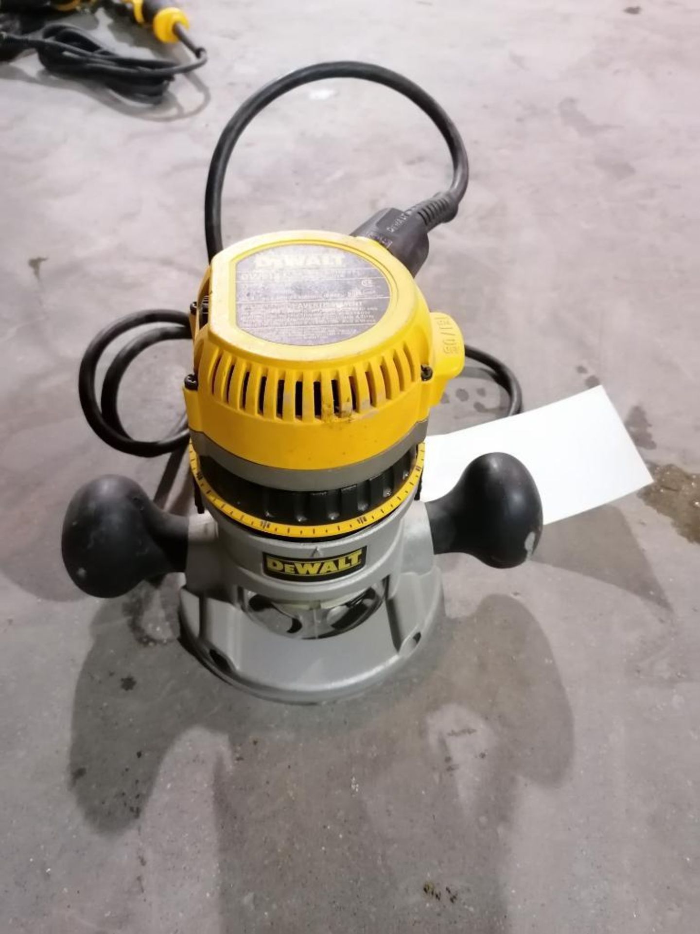 (1) NEW DeWalt DW618, 2 1/4 HP Electronic Router, 120 V. Located in Ottumwa, IA.