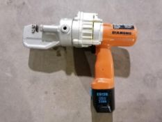 (1) Hitachi Cordless Rebar Cutter DCC-16L, with Battery & Hitachi UC12YB Battery Charger. Located in