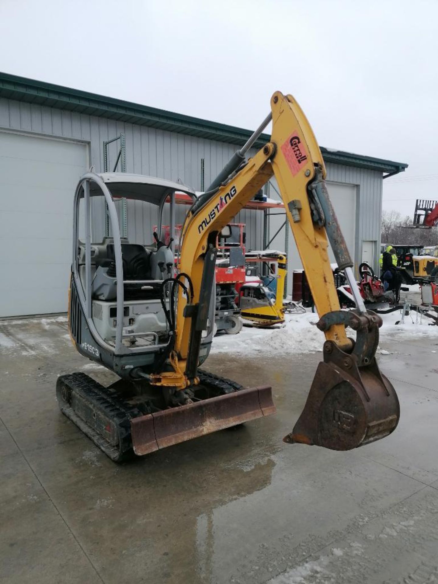 (1) Mustang ME1503 Mini Excavator, Serial #AF03923 . Located in Ottumwa, IA. - Image 4 of 19