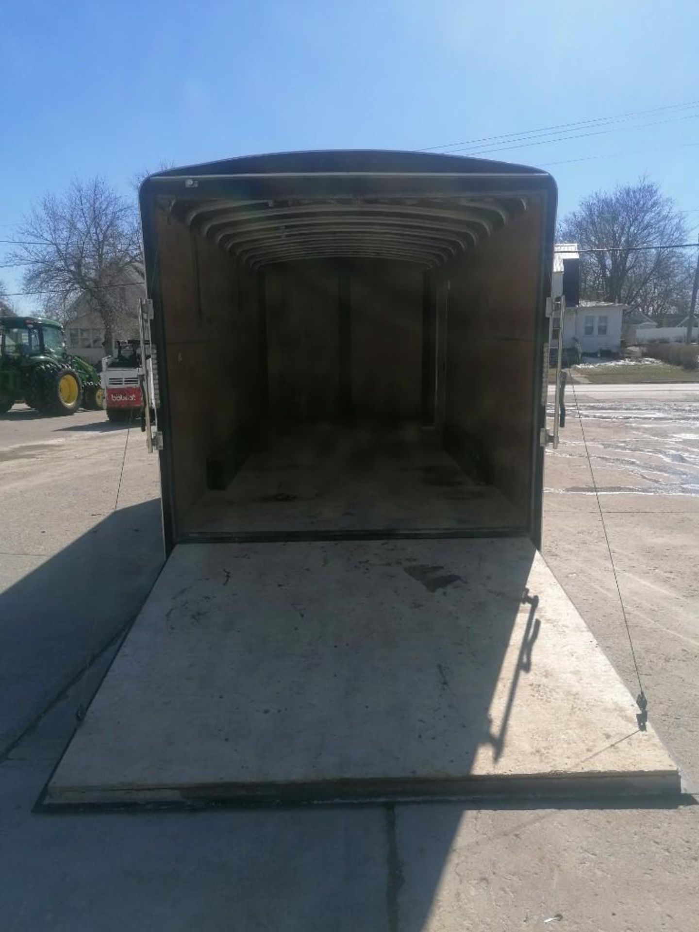 (1) 2017 H&H Enclosed Cargo Trailer, VIN #533CT1824HC264295, 8' x 18' V-Nose. Located in Mt. - Image 10 of 17