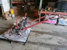 (1) 36" Allen 436 Basic Walk-Behind Trowel Serial #4360205020 with Honda GX160 Engine. Located in