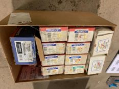 Box of Miscellaneous Fasteners & Wedge Anchors. Located in Des Moines, IA.