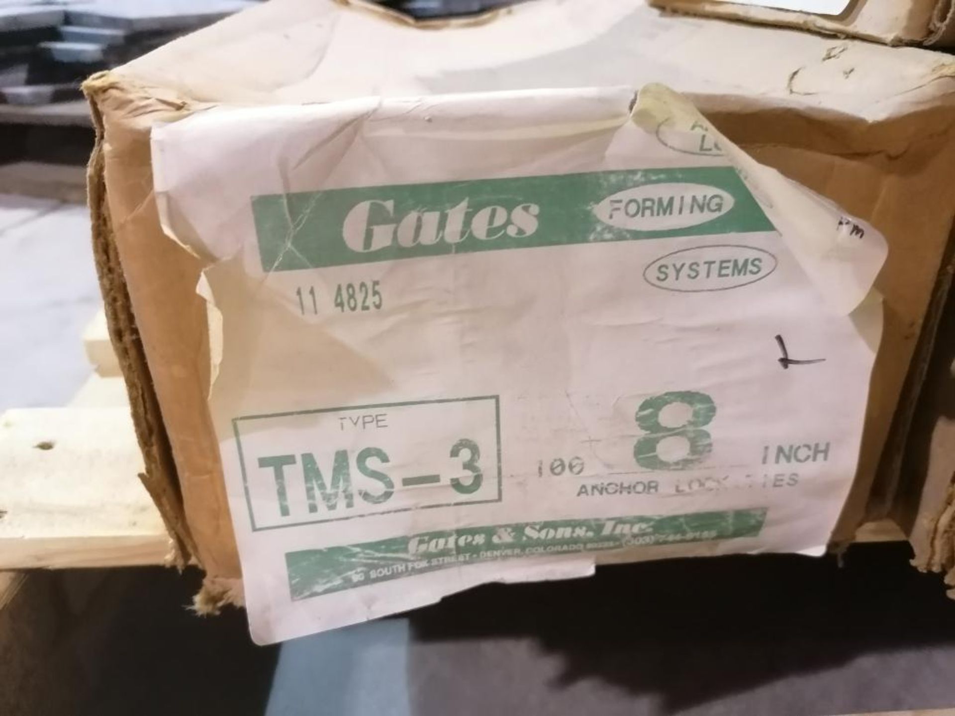 (5) Boxes of Gates 8" Anchor Lock Ties. Located in Ottumwa, IA. - Image 4 of 4