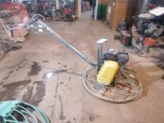 (1) 36" Wacker Neuson CT36 Walk-Behind Trowel, Serial # 24283434 with Honda GX 160 Engine. Located