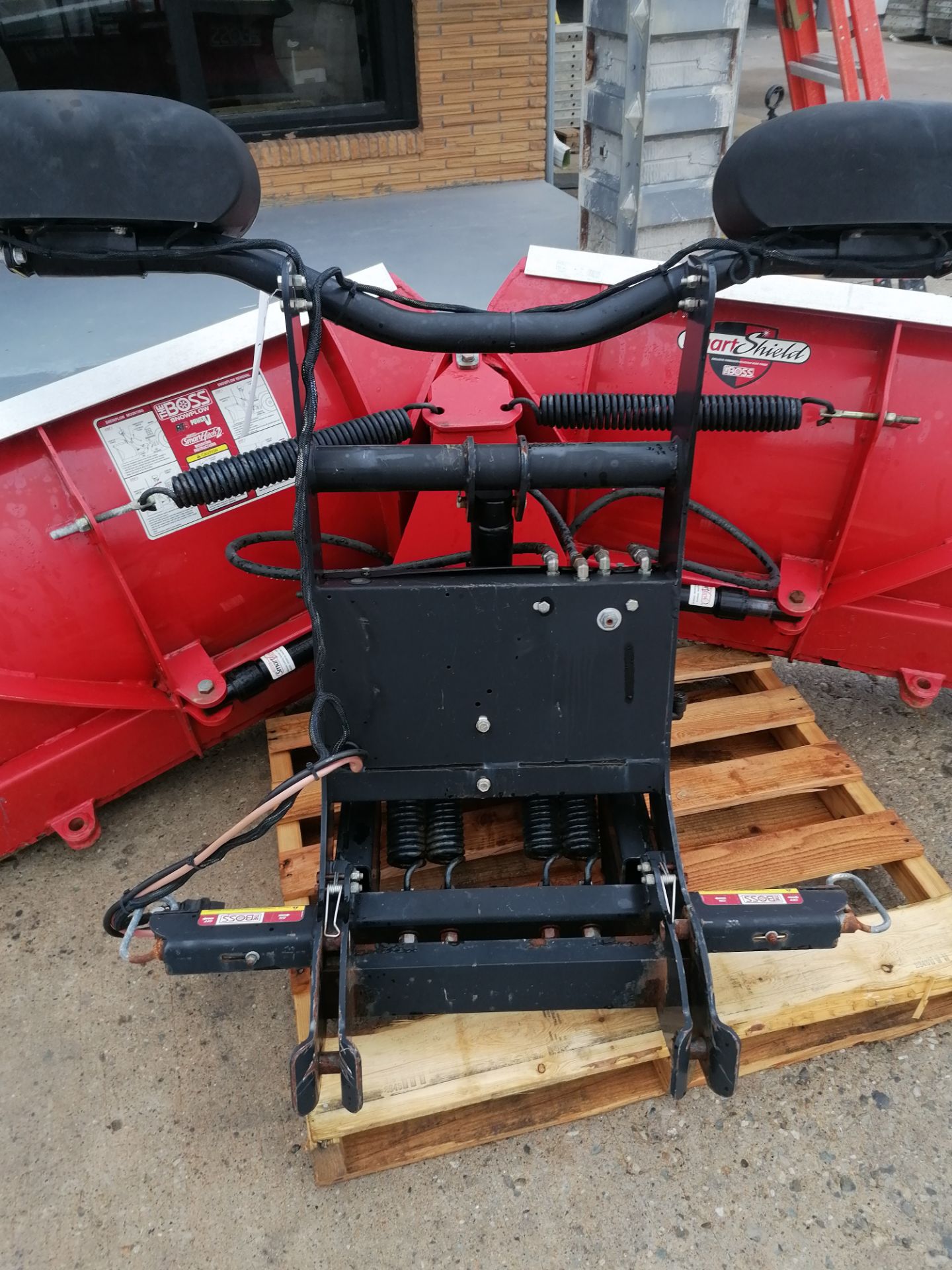 (1) 8' 2" THE BOSS Power-V Snow Plow, Serial #BC086809. Located in Mt. Pleasant, IA. - Image 5 of 20