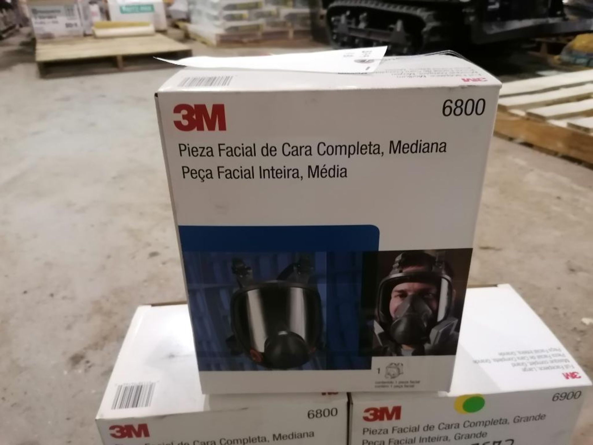 (3) 3M 6800 Full Facepiece Respirator, Large. Located in Lincoln, NE. - Image 2 of 2