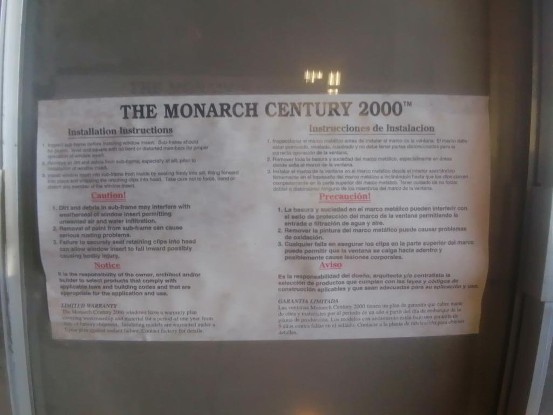 (8) 31 1/2" x 21" Monarch Windows. Located in Des Moines, IA. - Image 3 of 5