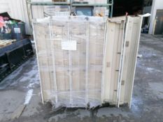 (5) PW 4040X 9 1/2" White Window Frames & (1) PW 4040X 7 1/2" Nominal White Window Frames. Located