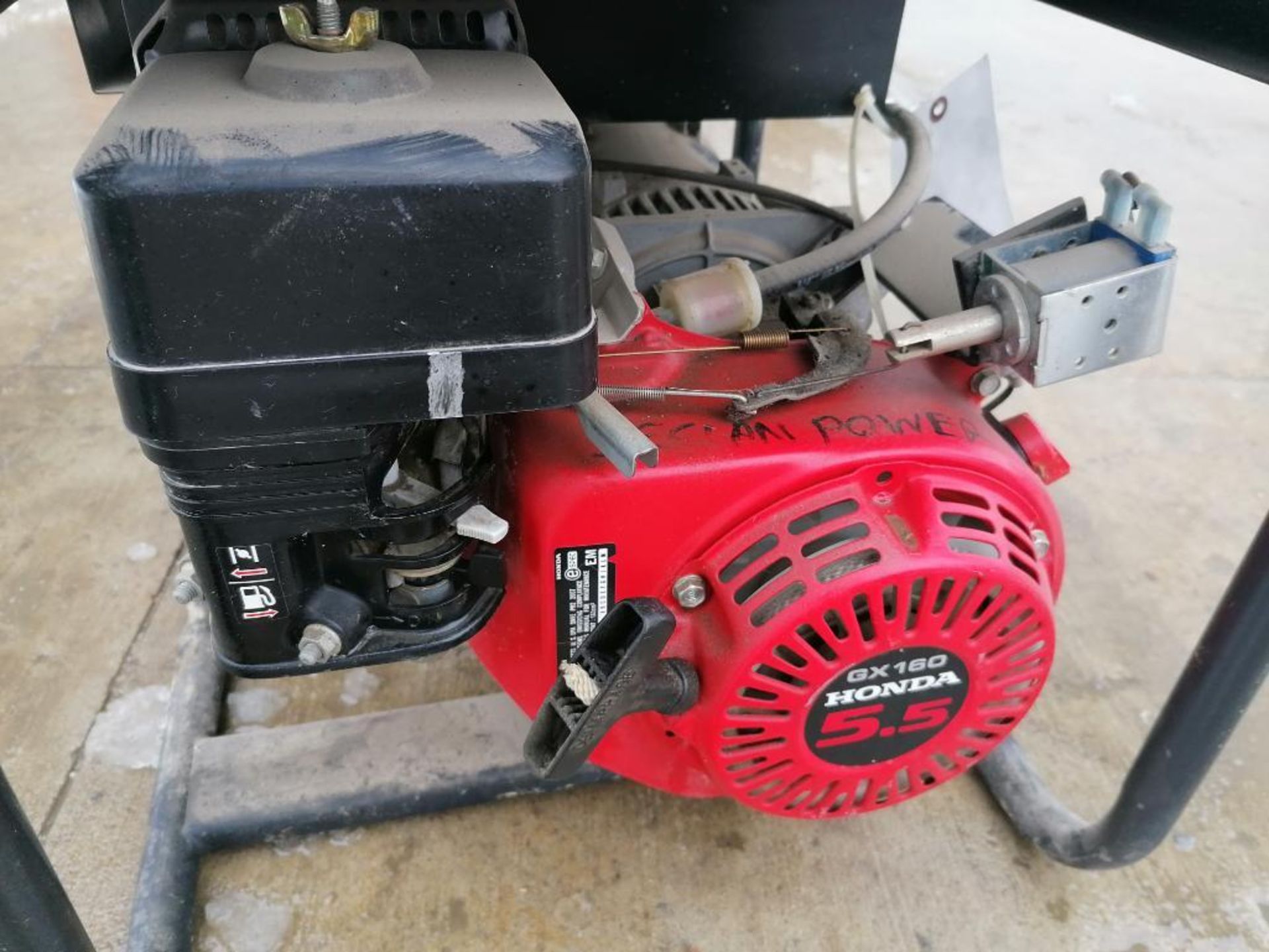 (1) Smoothwave Master America 3000 Long Run Generator with Honda GX160 5.5 Liter Motor, 24.1 - Image 3 of 6