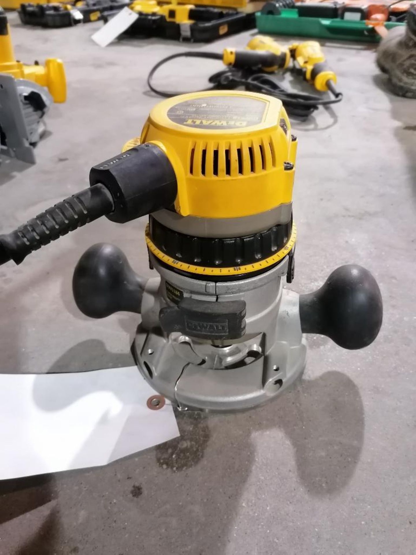 (1) NEW DeWalt DW618, 2 1/4 HP Electronic Router, 120 V. Located in Ottumwa, IA. - Image 4 of 5