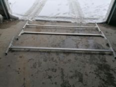(3) 8' 3" Aluminum Ladder Rack to fit on a Cargo Trailer. Located in Ottumwa, IA.