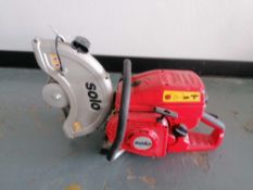 (1) NEW Solo Concrete Saw, Serial #8802400-0313-001022 2013. Located in Mt. Pleasant, IA.