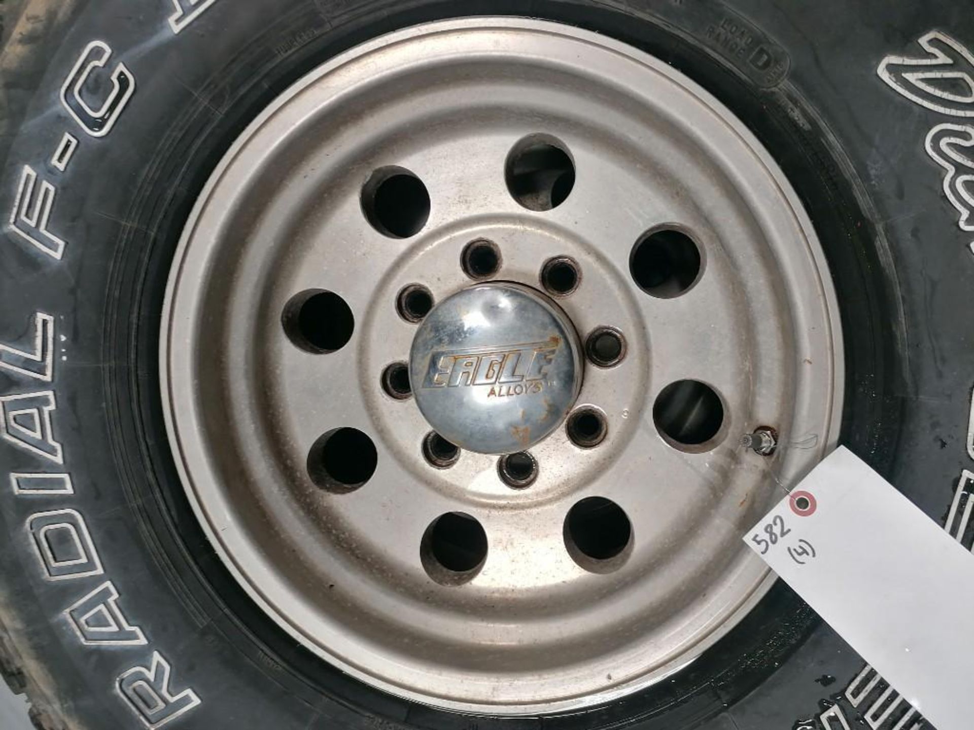 (4) Dick CEPEX Radial F-C II LT315 / 75 R16 Tires with 8 Hole Pattern Rims. Located in Mt. Pleasant, - Image 7 of 10