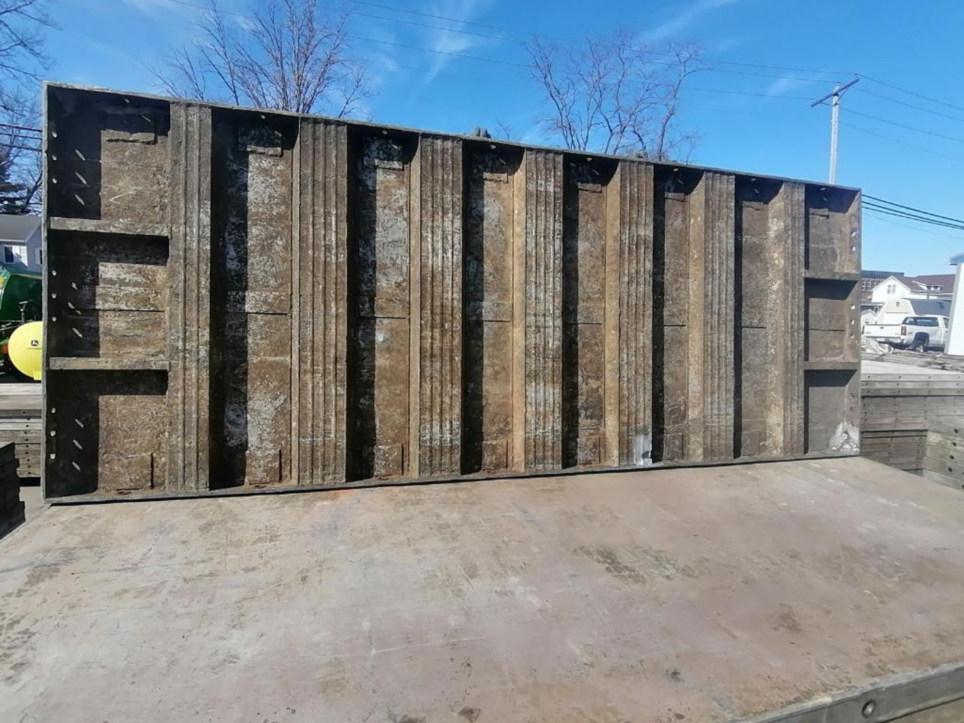 (20) 3' x 8' Wall-Ties Smooth Aluminum Concrete Forms 6-12 Hole Pattern. Located in Mt. Pleasant, - Image 12 of 12
