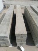 (10) 10" x 8' Wall-Ties Smooth Aluminum Concrete Forms 6-12 Hole Pattern. Located in Mt. Pleasant,