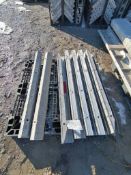 (5) 4" x 4" x 4' Nominal ISC & (2) 7" x 4' Hinged VertiBrick Aluminum Concrete Forms 6-12 Hole