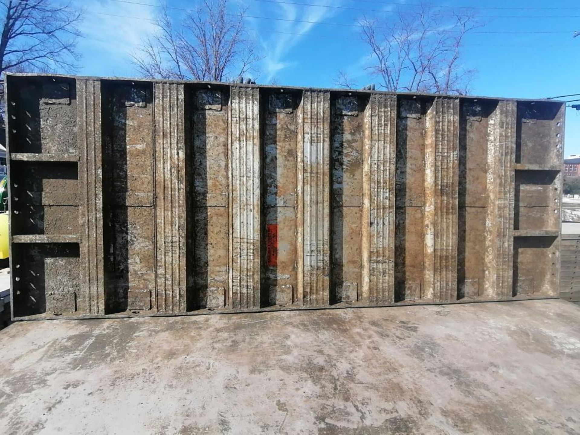 (20) 3' x 8' Wall-Ties Smooth Aluminum Concrete Forms 6-12 Hole Pattern. Located in Mt. Pleasant, - Image 11 of 11