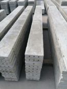 (10) 8" x 8' Wall-Ties Smooth Aluminum Concrete Forms 6-12 Hole Pattern. Located in Mt. Pleasant,