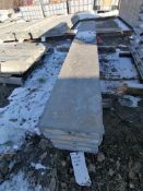 (6) 9" x 80" Western Smooth Aluminum Concrete Forms 6-12 Hole Pattern. Located in Lincoln, NE.