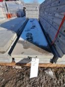 (3) 15" x 8' Western Smooth Aluminum Concrete Forms 6-12 Hole Pattern. Located in Lincoln, NE.