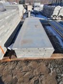 (6) 28" x 8' Western Smooth Aluminum Concrete Forms 6-12 Hole Pattern. Located in Lincoln, NE.