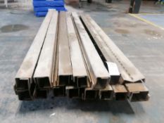 (25) 4" x 4" x 8' Nominal ISC, (2) 6" x 4" x 8' Nominal ISC, (1) 7 1/2 x 8' Hinged ISC Durand Smooth