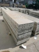 (12) 18" x 8' Wall-Ties Smooth Aluminum Concrete Forms 6-12 Hole Pattern. Located in Mt. Pleasant,