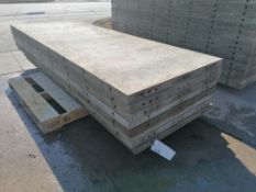 (9) 3' x 8' Wall-Ties Smooth Aluminum Concrete Forms 6-12 Hole Pattern. Located in Mt. Pleasant,