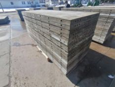 (20) 3' x 8' Wall-Ties Smooth Aluminum Concrete Forms 6-12 Hole Pattern. Located in Mt. Pleasant,