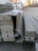 (1) 11 1/2 x 11 1/2 x 4' & (1) 4" x 4" x 4' Full ISC Wall-Ties Smooth Aluminum Concrete Forms 6-12