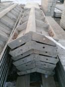 (8) 7" x 7" x 4' OSC VertiBrick Aluminum Concrete Forms 6-12 Hole Pattern. Located in Lincoln, NE.
