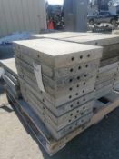 (10) 12" x 2' Wall-Ties Smooth Aluminum Concrete Forms 6-12 Hole Pattern. Located in Mt. Pleasant,