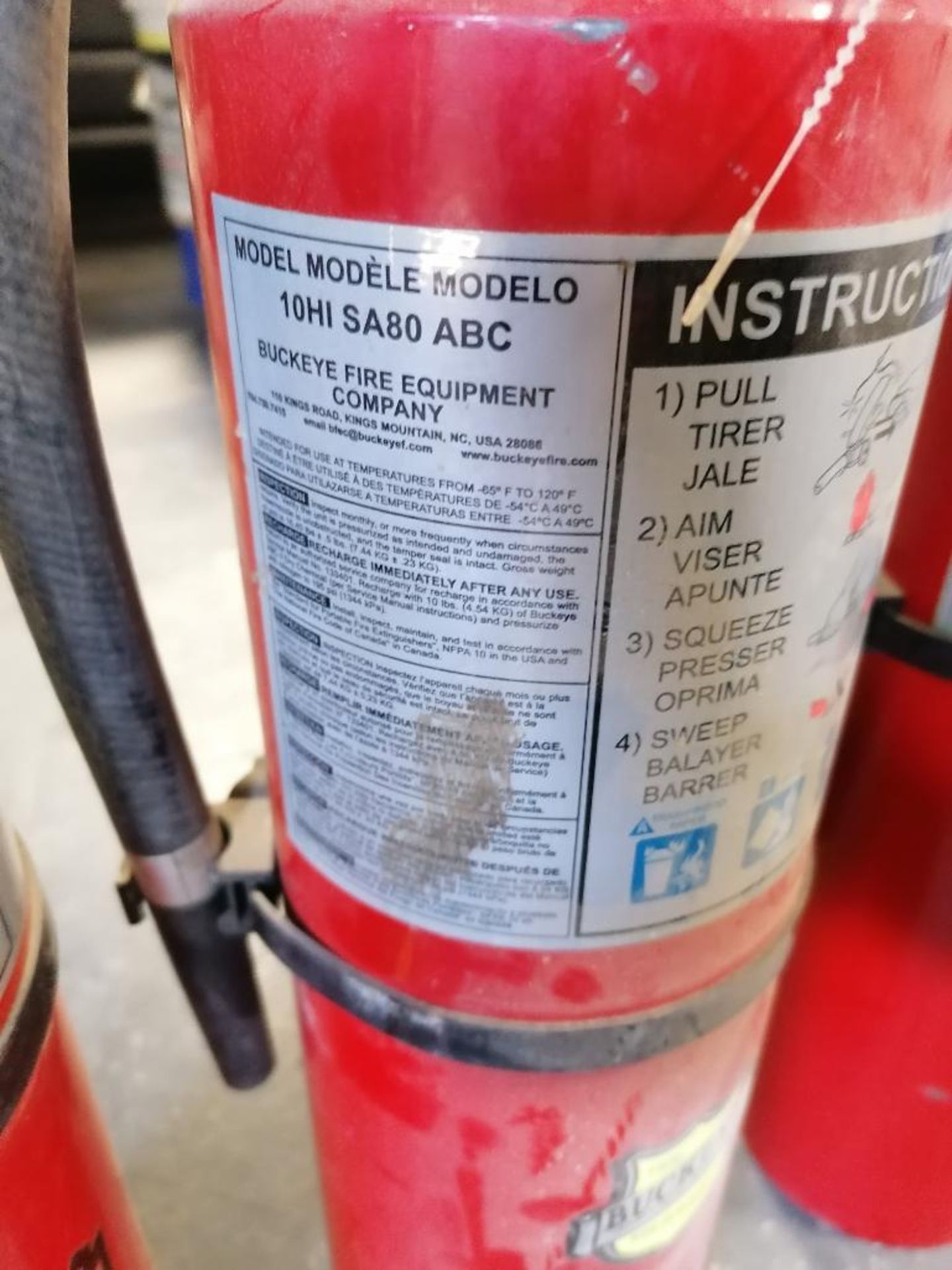 (4) Fire Extinguisher. Located in Mt. Pleasant, IA. - Image 6 of 7