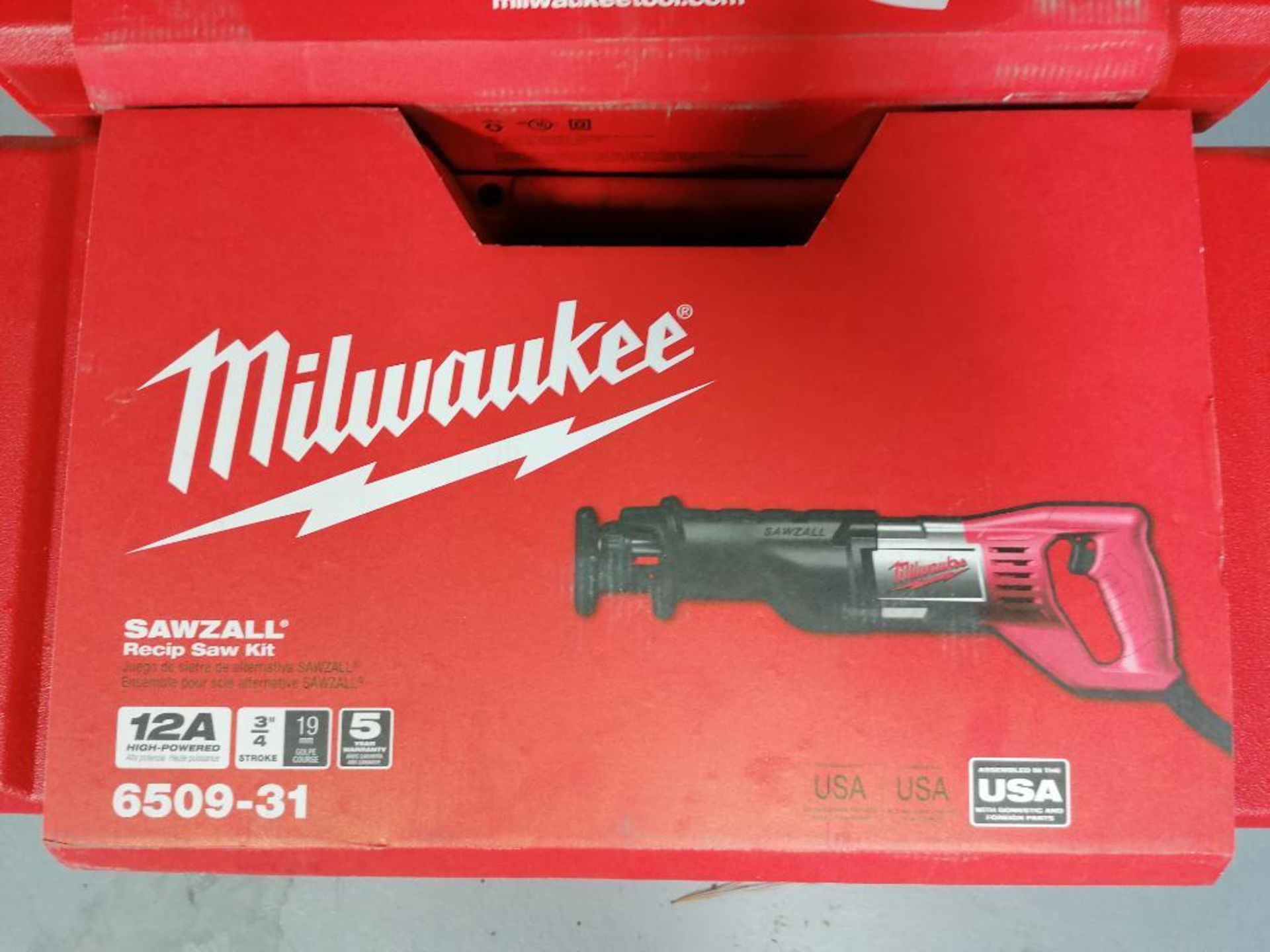 (2) Milwaukee Sawzall, Model 6509-31. Located in Mt. Pleasant, IA. - Image 2 of 3