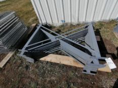 (12) 44" x 66" Cross Bracing. Located in Mt. Pleasant, IA.