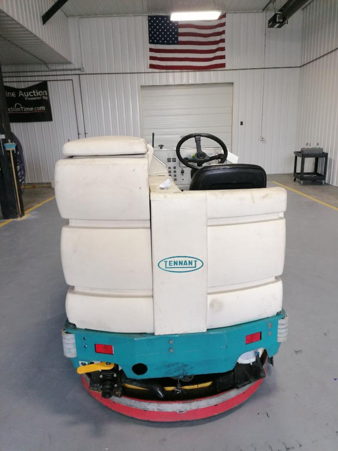 (1) Tennant Scrubber 8210, Type LP F176122, Serial #8210-10201. Located in Mt. Pleasant, IA. - Image 9 of 31
