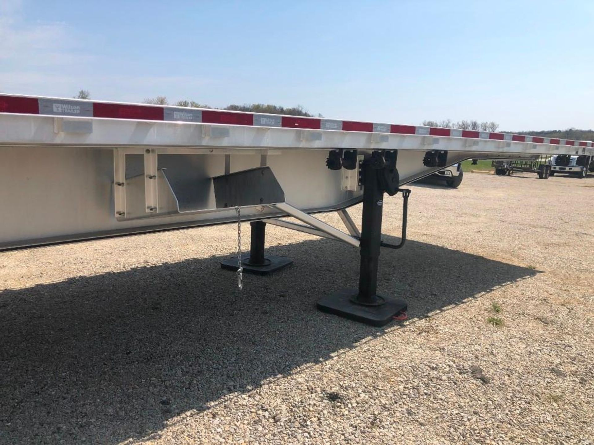 (1)Ê2018 WILSON Flatbed 53' x 102" Bed, Model AF-1080SS with Ramps, VIN #4WW5532A7J6625975, - Image 12 of 26
