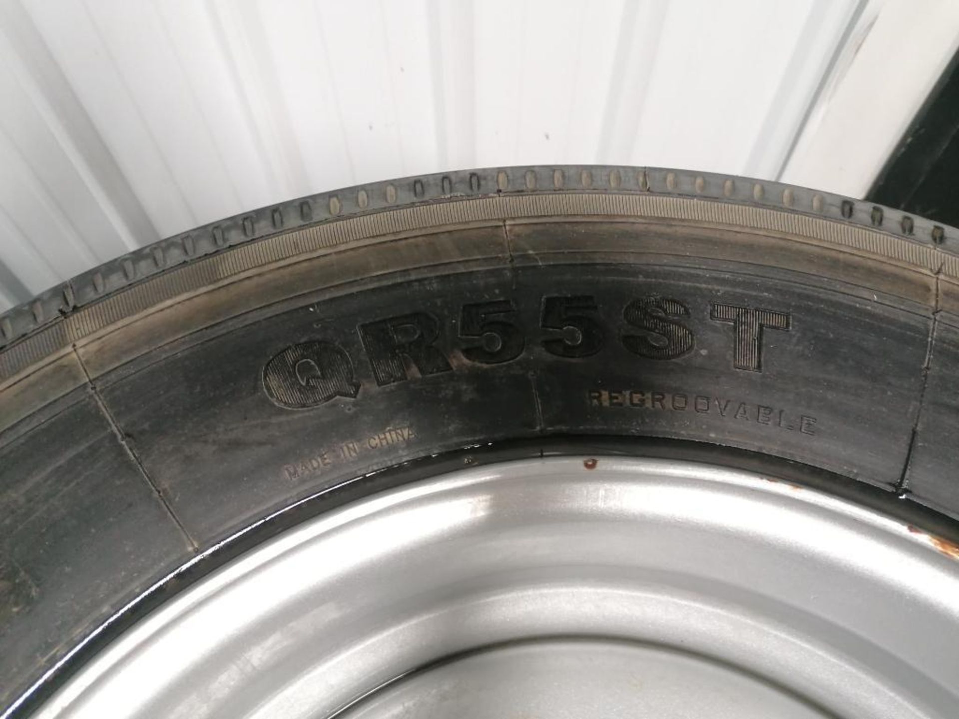 (4) Gladiator QR55T 235/75R17.5 Tires with 8 Bolt Pattern 6" Center Rims. Located in Mt. Pleasant, - Image 5 of 7